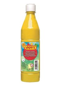 Resim Jovi Sarı Guaj Boya 500Ml Hazır Sulandırılmış Sarı 