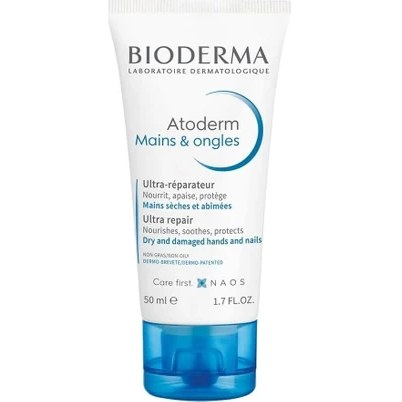 Bioderma Atoderm El ve Tırnak Bakım Kremi 50 ml | Evdeeczane Fiyatı ve Özelliklerı - Badem