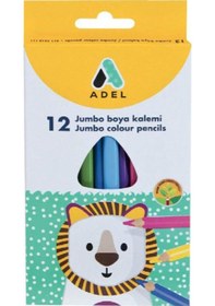 Resim Jumbo 12 Renk Boya Kalemi None 