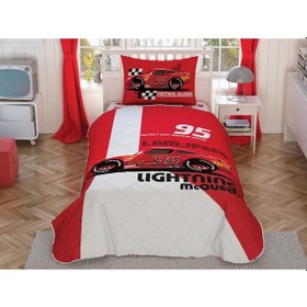 Resim Taç Yorgan Seti Cars Speed Tek Kişilik 
