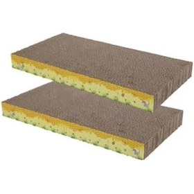 Resim 24x14x3.5 Cm Düz Karton Kedi Tırmalama, Dayanıklı Ve Eğlenceli 