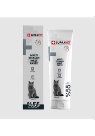 Resim Supravet Kediler İçin Taurinli Multi Vitamin Kedi Macunu 100 G 