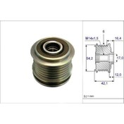 Resim Valeo Alternatör Kasnagı Uyumlu Cmax Focus Fusıon / S40 1.6 Tdcı 1.6 2.0 