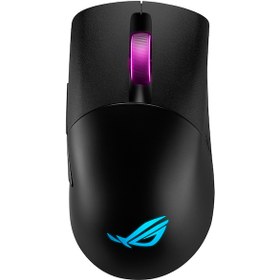 Resim ASUS ROG KERIS WIRELESS OYUNCU MOUSE 16000 DPI 400 IPS OPTİK SENSÖR AURA SYNC RGB Asus