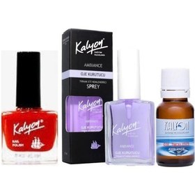 Resim Kalyon Oje 234 + Oje Kurutucu Sprey 17 ML + Oje Çözücü 