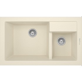 Resim Real Stone Real Stone P016 Granit Eviye Beyaz 