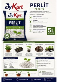 Resim Tarım Perliti Çiçek Toprağı Karışımı 5 Litre Toprak Perliti 10 L 