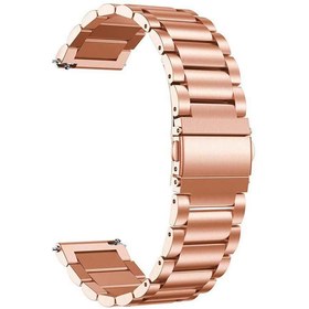Resim Microsonic Xiaomi Amazfit Pace 2 Stratos Metal Stainless Steel Kordon Rose Gold 