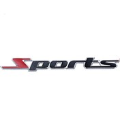 Resim Sports Yapıştırma Bagaj Logosu 
