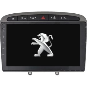 Resim Peugeot 308 - 408 - Araç Multimedya Ekran - 6gb 128GB - S - Gri - 2008 - 2013 - 9 Inch - Upg - Myway 