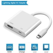 Resim iphone Uyumlu 6 7 8 11 Xr Lightning To Hdmı Çevirici Dönüştürücü Adaptör (537801014) 
