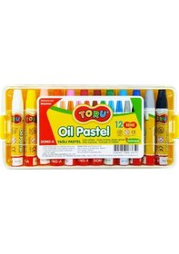 Resim Toru 12 Renk Yağlı Pastel Boya 