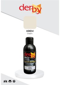 Resim Derby Krem Deri Döşeme Ve Direksiyon Boyası Derby Krem Oto Boyası, Deri Koltuk Boyası 