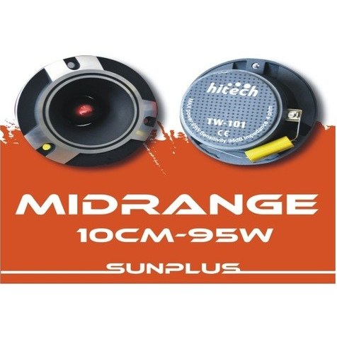 Sunplus Tw-101 4 Inch 4 Ohm 95 Watt Oto Tweeter İki Adet Fiyatı ve