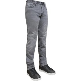 Resim The Biker Jeans Urbanizer Grey Korumalı Motosiklet Kot Pantolonu 