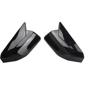 Resim Xiaaokeji Chevrolet Colorado Parlak Siyah İçin Dikiz Aynası Kapağı Döşemesi 