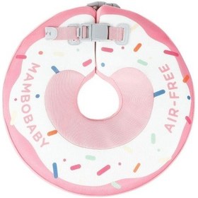 Resim Mambobaby Emniyet Kemerli Bebek Yüzme Boyun Simidi Renkli Pembe 