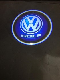 Resim Volksvagen Golf Kapı Logosu Yeni Nesil Mesafe Sensörlü Pilli Mode 
