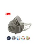 Resim Shineyee 3m 3200 Maske Solunum Cihazı Yarım Yüz Toz Geçirmez Maske Endüstriyel Yapı Pus Sis Güvenlik Gaz Filtre Kartuşları Pamuk 