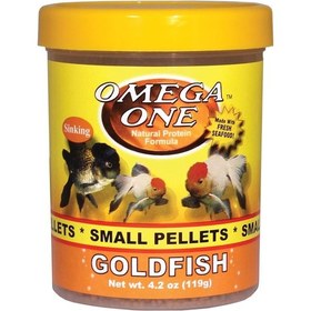 Resim Omega One Goldfish Medium Pellets 490ml / 226gr 