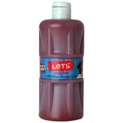 Resim Lets Akrilik Boya 500 ML Kahverengi L-5308 