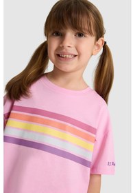 Resim U.s. Polo Assn. Kız Çocuk Pembe Tişört 50325698-vr041 