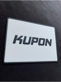 Resim CEBECİOTO KUPON BEYAZ ÜSTÜ SİYAH KAYDIRMAZ TORPİDO PED 