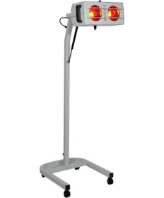 Resim Kafesli İkili Seyyar Enfraruj Lamba 