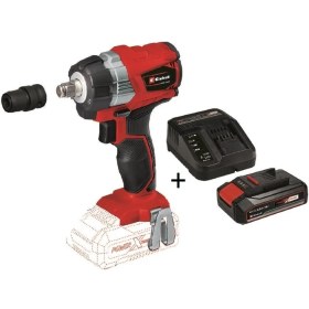 Resim Einhell Te-Cw 18 Li Bl Akülü Şarjlı Somun Sıkma Kömürsüz + 2.5 Ah Starter Kit 