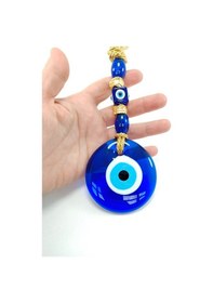 Resim Lüks Nazar Boncuğu Duvar Dekoru 5 Cm El Yapımı Cam Hediyelik Eşya 