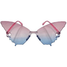 Resim Parti Gözlük Mika Kelebek Model Pembe Tüm Yaşlar 