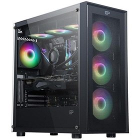 Resim Pro X Mesh Tamperli Cam Atx Gaming Kasa 