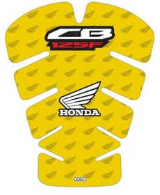 Resim Honda CB 125 F Tank Pad Sarı 