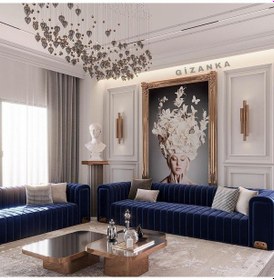 Resim Kristal Tasarım Boyanabilir Çıta Hazır Kesim Anka138 