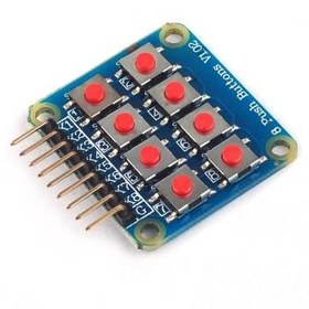 Resim 2x4 Push Buton Keypad 