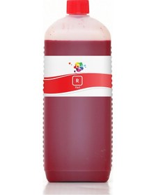 Resim QC Epson Stylus Photo R800 Uyumlu Yazıcı Mürekkebi 1000ml R Red Kırmızı Pigment 