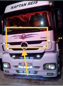 Resim AHMET OTOMOTİV Axor Arma Çerçevesi Kromu Çift Kanatlı 