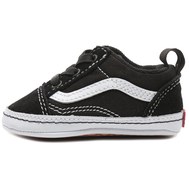 Resim Vans In Old Skool Crib Bebek Spor Ayakkabı Siyah 