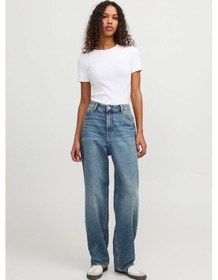 Resim Jjxx Jxerın Baggy Mw Jeans Ex Mavi Kadın Jean Pantolon 000000000101995446 Mavi 