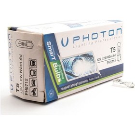 Resim Photon T5 12V 1.2W Minik Dipsiz Ampul 