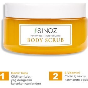 Resim Sinoz Besleyici ve Nemlendirici Vücut Peelingi 250 ML 