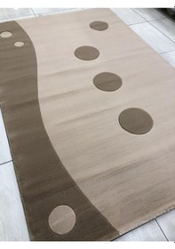 Resim Saray Halı Vizyon 9025 Krem 150X230 Kahve Krem 4 M2 Halı 