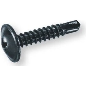 Resim 4,8x32 Mm Pul Başlı Matkap Uçlu Vida Siyah 1000 Adet 