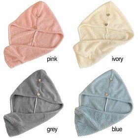 Resim Bone Yüzme Bonesi Mikrofiber Saç Havlusu Fildişi Fildişi 