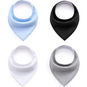 Resim Springsun 4 Adet Pamuklu Yumuşak Bebek Bezliği - Nefes Alabilir Konforlu, Taze Ve Temiz Tutar - Nokta/yaprak/sade/vulpes/arı Desenleri Seçenekli 