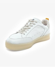 Resim Greyder Beyaz Hakiki Deri Sneaker Ayakkabı 5Y1SA18520 | Unisex 