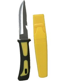 Resim Dalış Bıçağı "Security", B.: 11,5Cm, (4,5") Siyah 