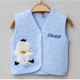 Resim Gaye Bebe Bebek Yeleği 4462 Mavi 
