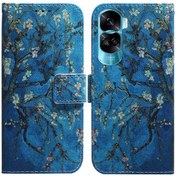 Resim Pu Deri Desen Baskı Standı Koruyucu Cüzdan Telefon Kılıfı Honor 90 Lite 5g/x50i 5g 