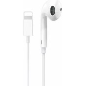 Resim Heptek İletişim Iphone Girişli Kablolu Kulaklık Güçlü Bass ve Hi-Fi Kaliteli Ses (Tak Çalıştır Lightning Kulaklık) 